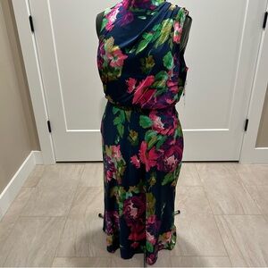 NWT Maggy London floral Maxi Dress size 12